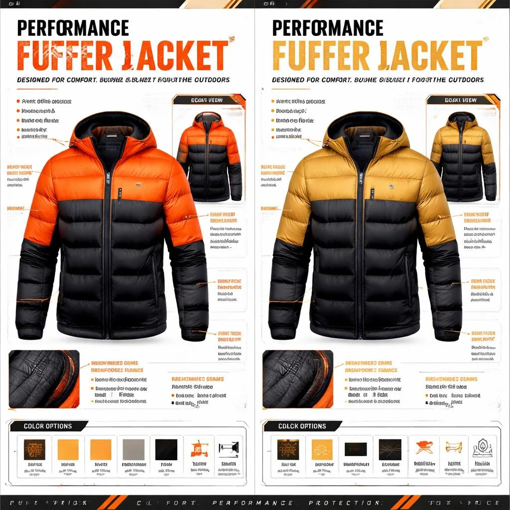 Puffer Jackets Gpt One More With Different Color And Design Create A Puffer Jacket Do Not Use Any