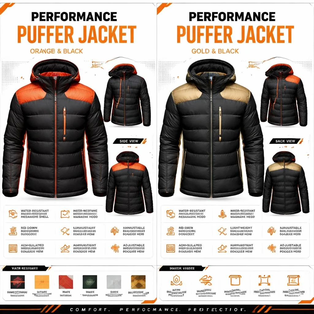 Puffer Jackets Gpt One More With Different Color And Design Create A Puffer Jacket Do Not Use Any