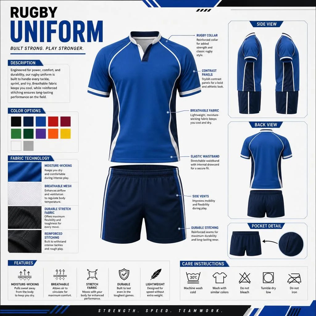 Rugby Uniform Gpt Now Please Create Rugby Uniform Images All Different Designs And Colors Please